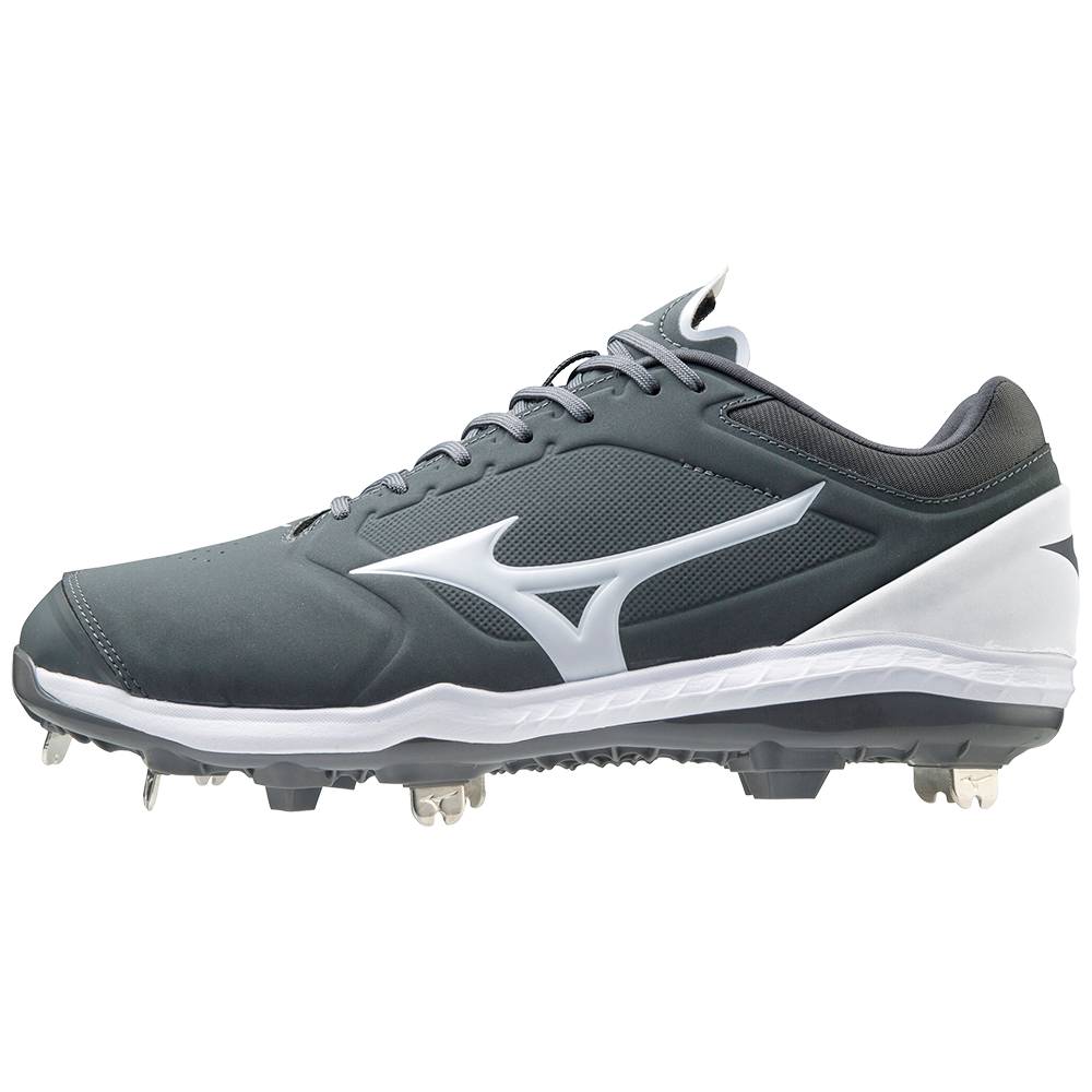 Damske Softball Obuv Mizuno Sweep 5 Nizke Metal Siva/Biele Vypredaj XWIH36570